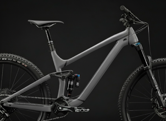Mountain bike with full frame protection film — Armour-Ride Cape Town