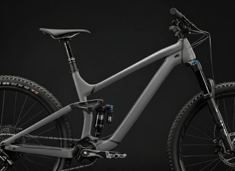 Mountain bike with full frame protection film — Armour-Ride Cape Town