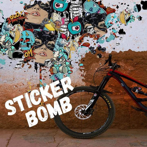 STICKER BOMB